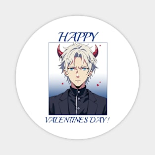 valentine anime demon boy Magnet